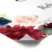 ブルゴーニュ結婚ーの開花フローラの後で幸せに ポスター (角)