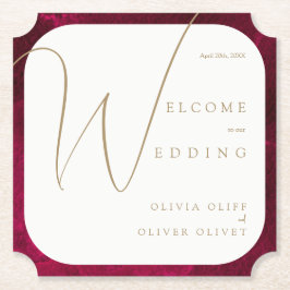 ブルゴーニュ結婚ー熱 ペーパーコースター