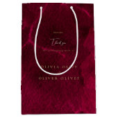 ブルゴーニュ結婚ー熱 ミディアムペーパーバッグ (正面)