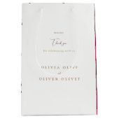 ブルゴーニュ結婚ー熱 ミディアムペーパーバッグ (正面)