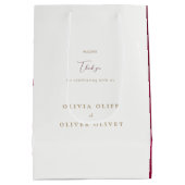 ブルゴーニュ結婚ー熱 ミディアムペーパーバッグ (裏面)