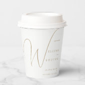 ブルゴーニュ結婚ー熱 紙コップ (正面)