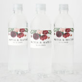 ブルゴーニュ結婚ー花の水瓶 ペットボトルラベル (ボトル)