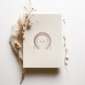 ブルゴーニュ結婚式招待状アールヌーボーミュシャ 招待状