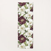 ブルゴーニュ花柄モノグラム ヨガマット (裏面)