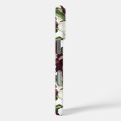 ブルゴーニュ花柄モノグラム Case-Mate iPhoneケース (裏面 / 右)