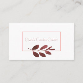 ブルゴーニュ茎 名刺