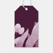 ブルゴーニュ葉ビック結婚ズへようこそ ギフトタグ (裏面)