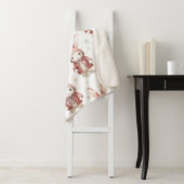 ブルゴーニュ赤い白いバンニ シェルパブランケット (インサイチュ)