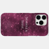 ブルゴーニュ赤い輝き Case-Mate iPhoneケース (裏面 (横))