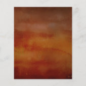 ブルゴーニュ赤とオレンジのフローラデート夜アイディア (裏面)