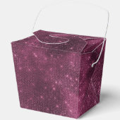 ブルゴーニュ赤と銀の輝き フェイバーボックス (正面)