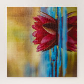 ブルゴーニュ赤スイレン ジグソーパズル (縦)