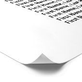 ブルゴーニュ赤フローラ14テーブル結婚のシーティングチャー ポスター (角)