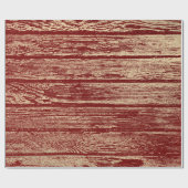 ブルゴーニュ赤ワイン金ゴールドウッドシャビーフォキエ ラッピングペーパー (フラット)