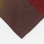 ブルゴーニュ赤水リリー反射 フリースブランケット (角)