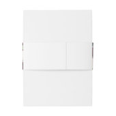 ブルゴーニュ赤海軍フローラボ素朴ホ結婚ズ 招待状ベリーバンド (裏面例)