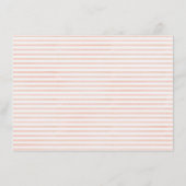 ブルゴーニュ赤海軍フローラ幾何学結婚詳細 エンクロージャーカード (裏面)