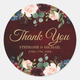 ブルゴーニュ赤海軍フローラ素朴ボホサンキュー ラウンドシール