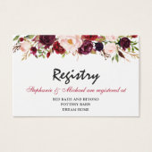 ブルゴーニュ赤海軍素朴フローラ結婚登録簿 (正面)