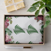 ブルゴーニュ赤素朴バラフローラカントリーウェディング 薄葉紙 (ギフト)