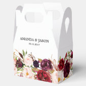 ブルゴーニュ赤素朴フローラボ結婚ホ フェイバーボックス (オープン)