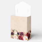 ブルゴーニュ赤素朴フローラボ結婚ホ フェイバーボックス (オープン)