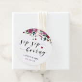 ブルゴーニュ赤開花園区園区ホレ結婚イズラウンド フェイバータグ (インサイチュ)