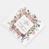 ブルゴーニュ赤面アイボリーフローラ結婚リース (コーナー)