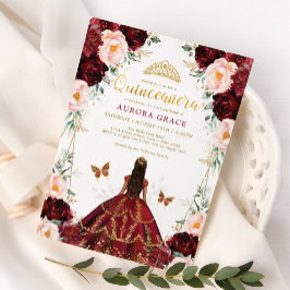 ブルゴーニュ赤面キンセアニラプリンセスミクリン 招待状