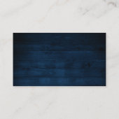 ブルゴーニュ赤面ネイビー結婚フローラのウェブサイト詳細 エンクロージャーカード (裏面)