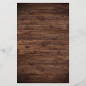 ブルゴーニュ赤面バジェットブライダルシャワー招待 (裏面)