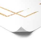 ブルゴーニュ赤面バラユーカリ結婚の歓迎 ポスター (角)