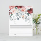 ブルゴーニュ赤面ピンクフローラブライドレシピ (スタンド正面)