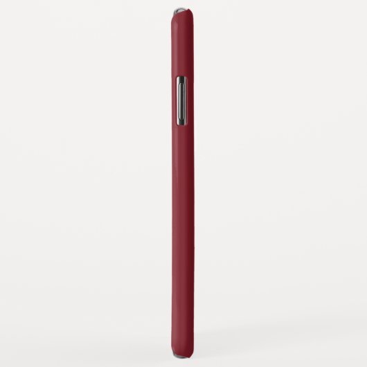 ブルゴーニュ赤面ピンクフローラリースモノグラム Case-Mate iPhoneケース (裏面/右)