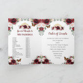 ブルゴーニュ赤面フローラキンセアニライベント順 プログラム (内部)