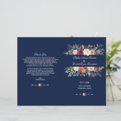 ブルゴーニュ赤面フローラフレームダークブループログラム (スタンド正面)