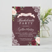ブルゴーニュ赤面フローラレースバチェロレッテ 招待状 (スタンド正面)