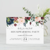 ブルゴーニュ赤面フローラ引っ越し祝いパーティーパーティー 招待状 (スタンド正面)