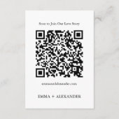 ブルゴーニュ赤面フローラ結婚金ゴールド詳細カード エンクロージャーカード (裏面)