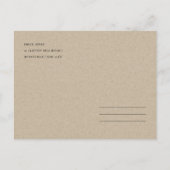 ブルゴーニュ赤面ブルーフローラ結婚式の日付を保存 ポストカード (裏面)