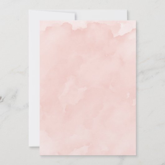 ブルゴーニュ赤面牡丹ヴィンテージトラック結婚ズ 招待状 (裏面)