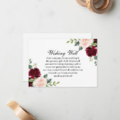 ブルゴーニュ赤面結婚フローラの願い井戸 ノートカード (正面/裏面インサイチュ)