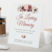 ブルゴーニュ赤面結婚フローラ記念標識 台座サイン (インサイチュ)