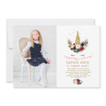 ブルゴーニュ赤面花金ゴールドユニコーン写真誕生日