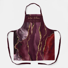 ブルゴーニュ酸美しいプロフェッショナルエプロン エプロン