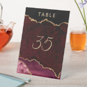 ブルゴーニュ金ゴールドアゲートゲ結婚ード 台座サイン (インサイチュ)