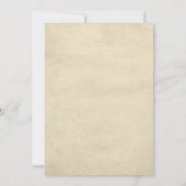 ブルゴーニュ金ゴールドアリスinワンダーランド結婚ズ セーブザデート (裏面)