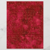 ブルゴーニュ金ゴールドス書クリプトのテクスチャスクラップブックPap (正面)