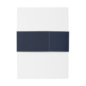 ブルゴーニュ金ゴールドフローラネイビーブルー結婚式招待状 招待状ベリーバンド (裏面例)